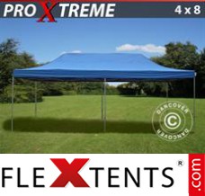 Tonnelle pliable FleXtents Xtreme 4x8m Bleu