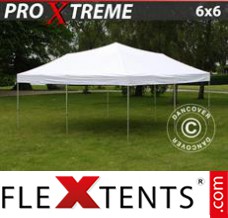 Tonnelle pliable FleXtents Xtreme 6x6m Blanc