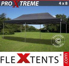 Tonnelle pliable FleXtents Xtreme 4x8m Noir