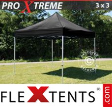 Tonnelle pliable FleXtents Xtreme 3x3m Noir