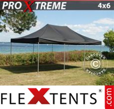 Tonnelle pliable FleXtents Xtreme 4x6m Noir
