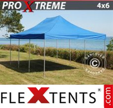 Tonnelle pliable FleXtents Xtreme 4x6m Bleu