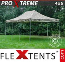 Tonnelle pliable FleXtents Xtreme 4x6m Camouflage