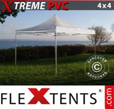 Tonnelle pliable FleXtents Xtreme 4x4m Transparent