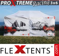 Tonnelle pliable FleXtents PRO Xtreme Racing 3x6m, Edition limitée