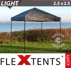 Tonnelle pliable FleXtents Light 2,5x2,5m Grise