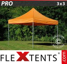 Tonnelle pliable FleXtents PRO 3x3m Orange