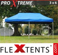 Tonnelle pliable FleXtents Xtreme 3x6m Bleu